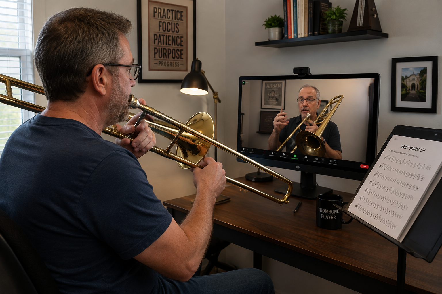 Online Trombone Lessons for Adult Beginners